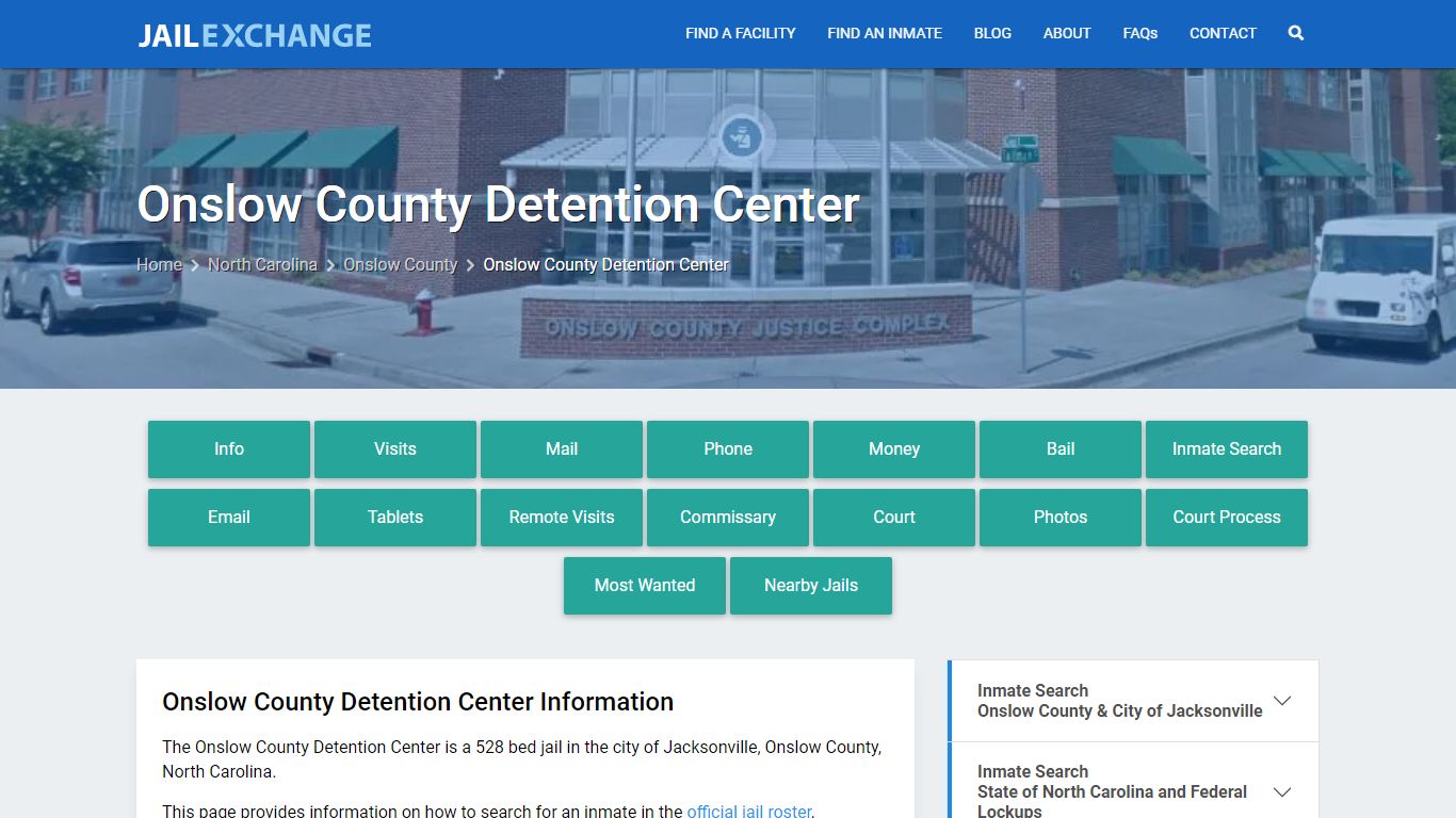 Onslow County Detention Center - Jail Exchange